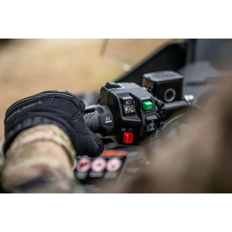 Can-Am Integrated Grips & Thumb Throttle Combo - Image 2