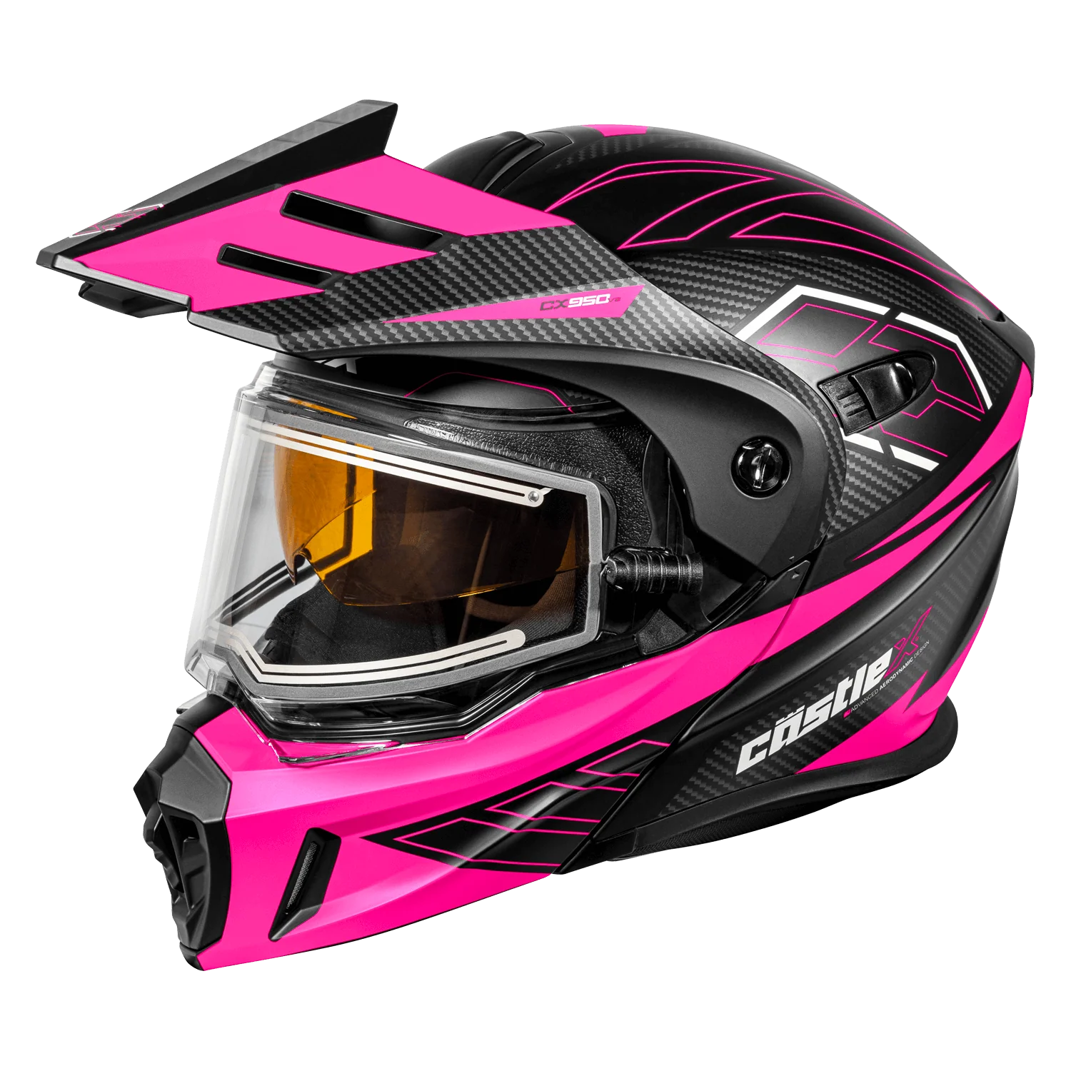 Castle X CX950 V2 Fierce Electric Modular Helmet - Image 8