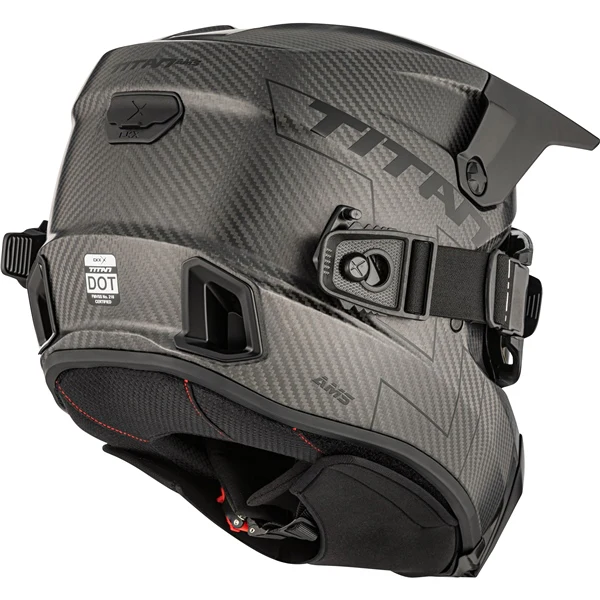 CKX Titan AMS Carbon Helmet with Dual Lens Goggle - Image 6