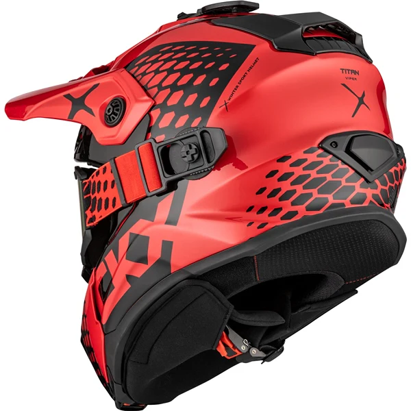 CKX Titan Helmet - Viper - Included 210° Goggles - Image 12