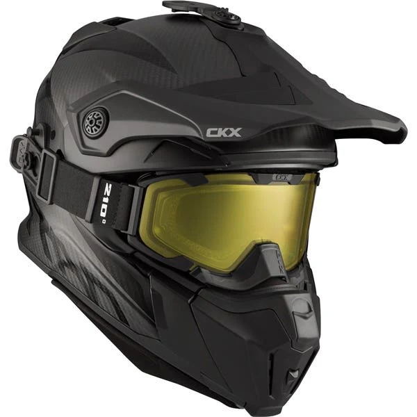 CKX Titan Original Dual Lens Carbon Helmet - Image 6