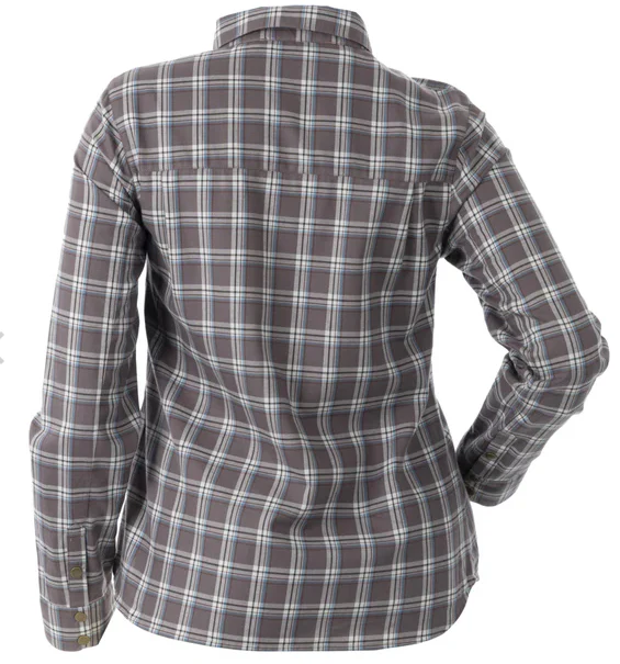 Womens DSG Plaid Button-Down - Image 6