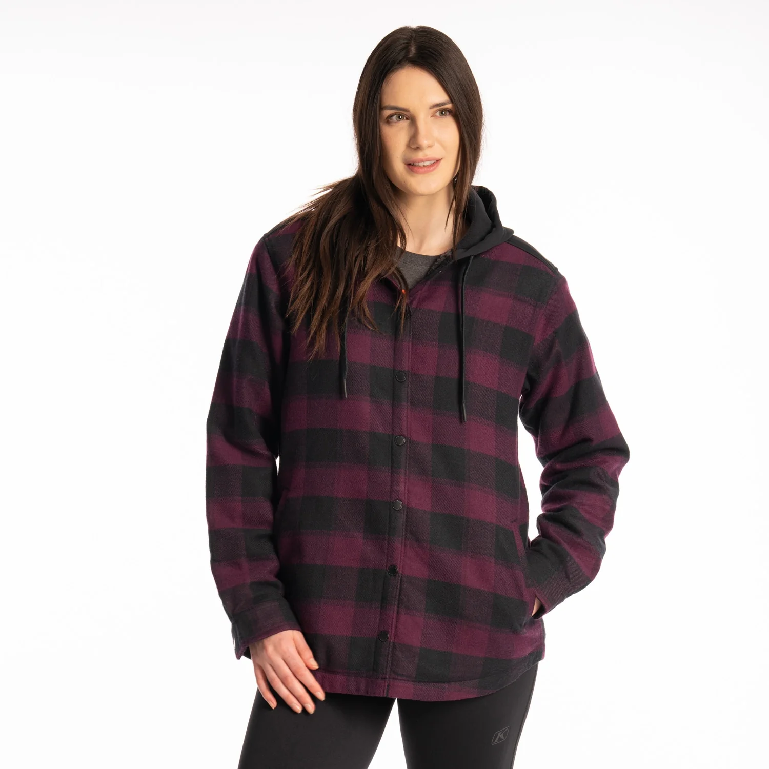 Klim Big Sky Fleece Lined Flannel Hoodie - Image 12