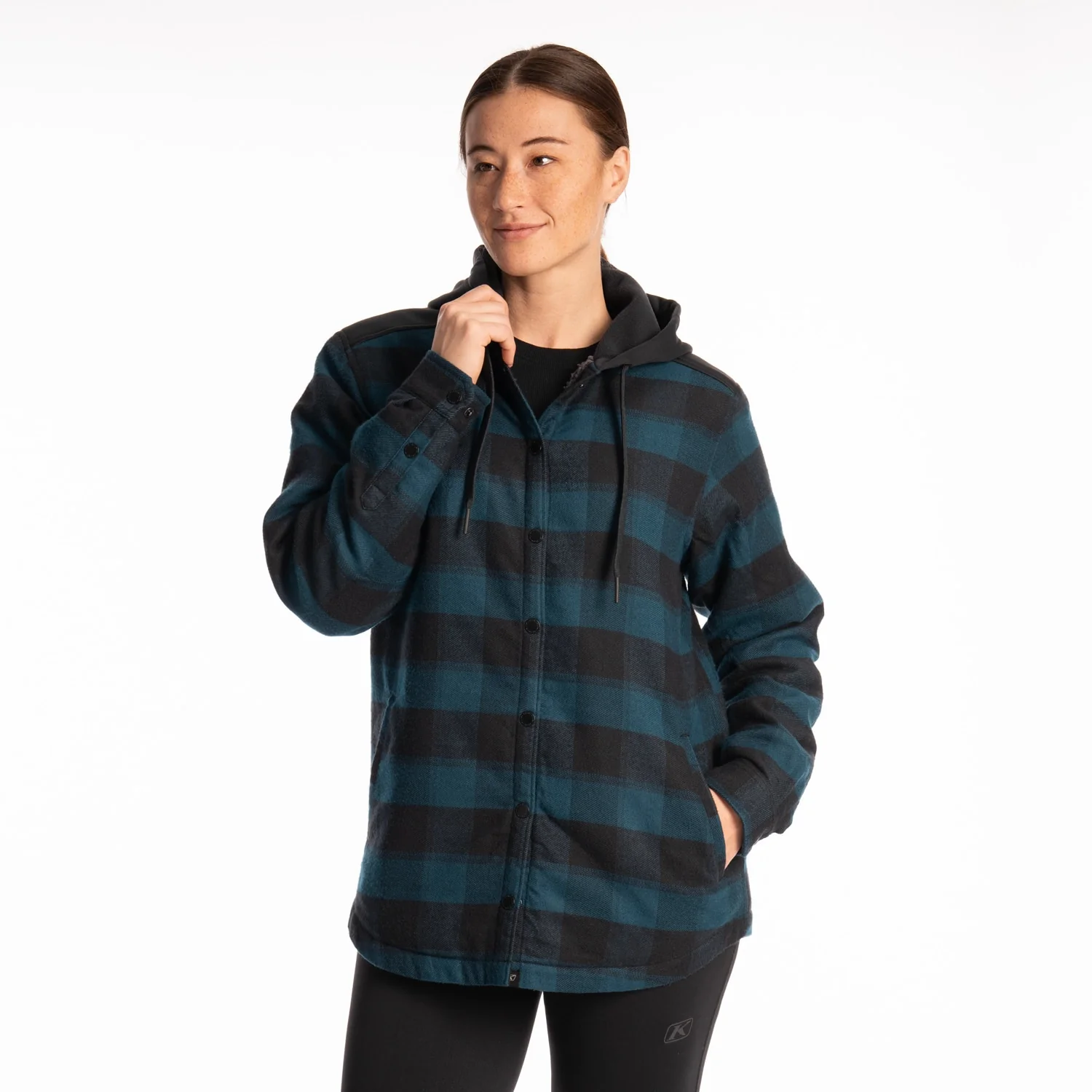 Klim Big Sky Fleece Lined Flannel Hoodie - Image 14