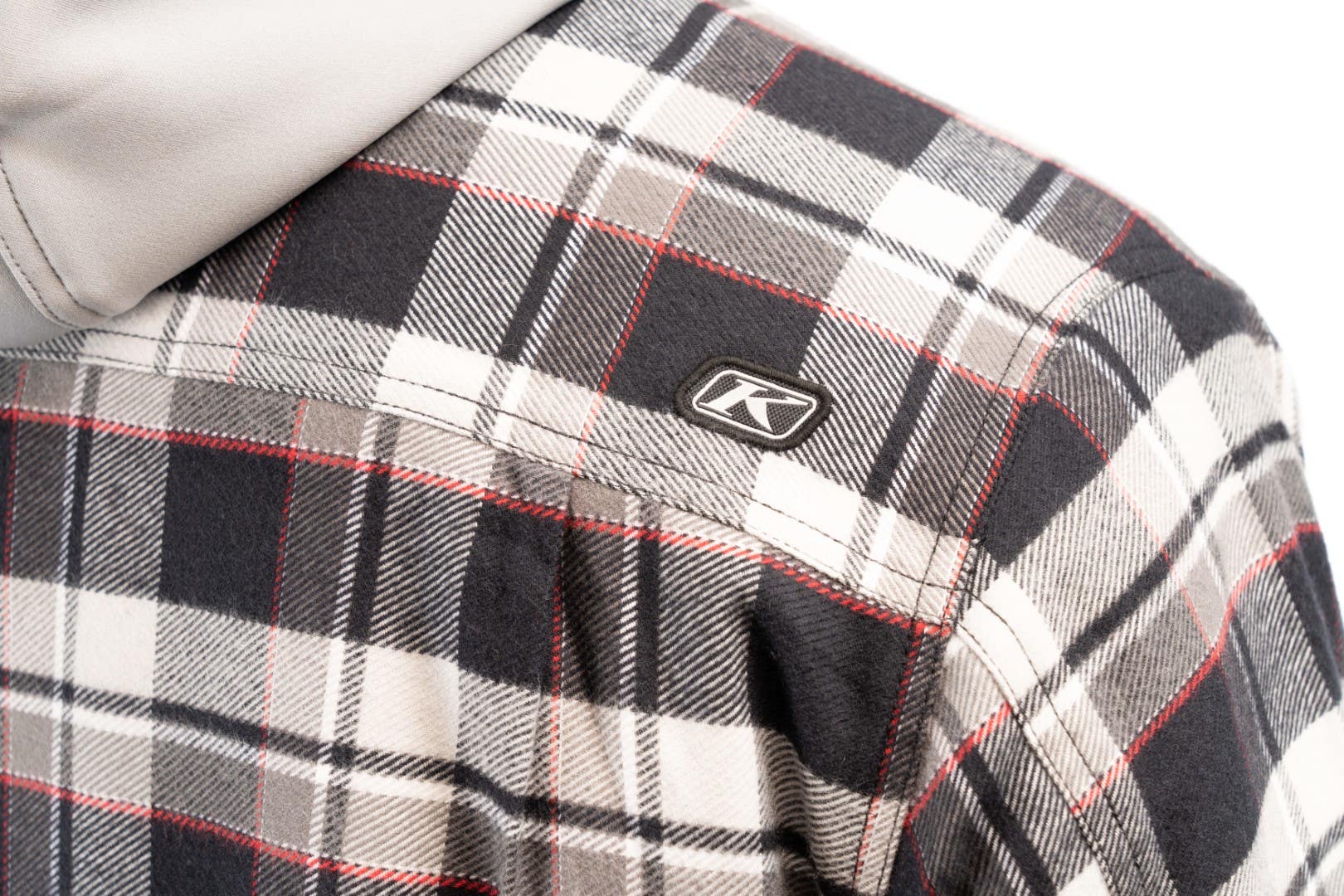 Klim Targhee Fleece Lined Flannel Hoodie - Image 4