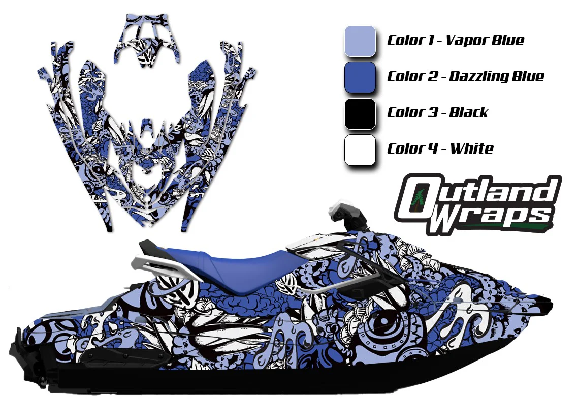 Sea-Doo 2024+ Spark & Spark Trixx Wrap - Woozy - Image 5