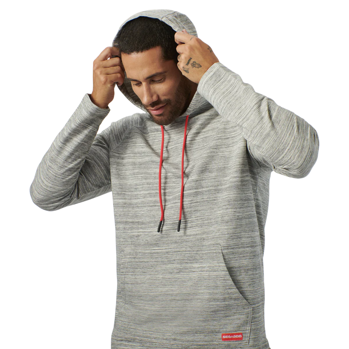 Sea-Doo Men's French Terry Pullover Hoodie - Image 3