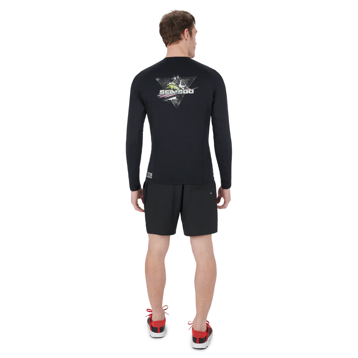 Sea-Doo Men's Printed Long Sleeve Rashguard Performance - Image 3