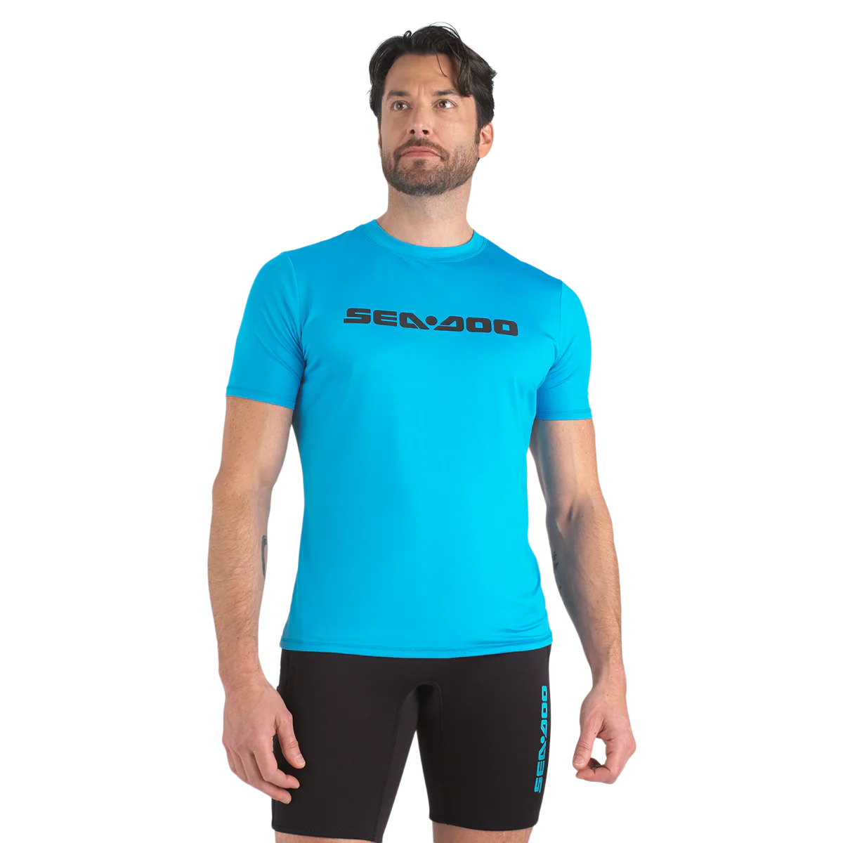 Sea-Doo Men's Signature Short Sleeve Rashguard - Image 4