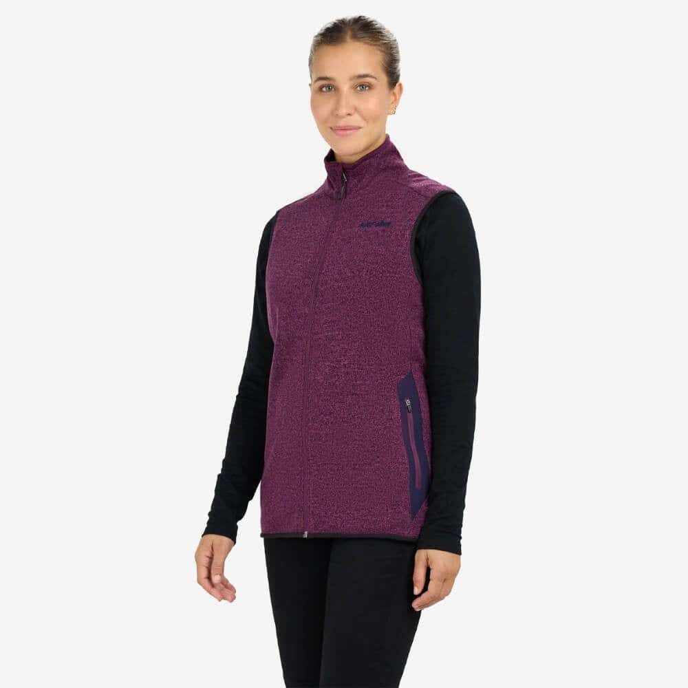 Ski-Doo Ladies Fleece Vest Zip-Up - Image 2