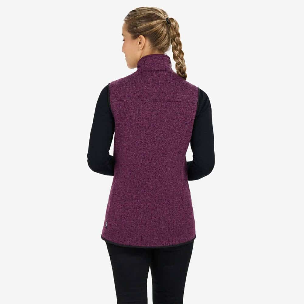 Ski-Doo Ladies Fleece Vest Zip-Up - Image 3