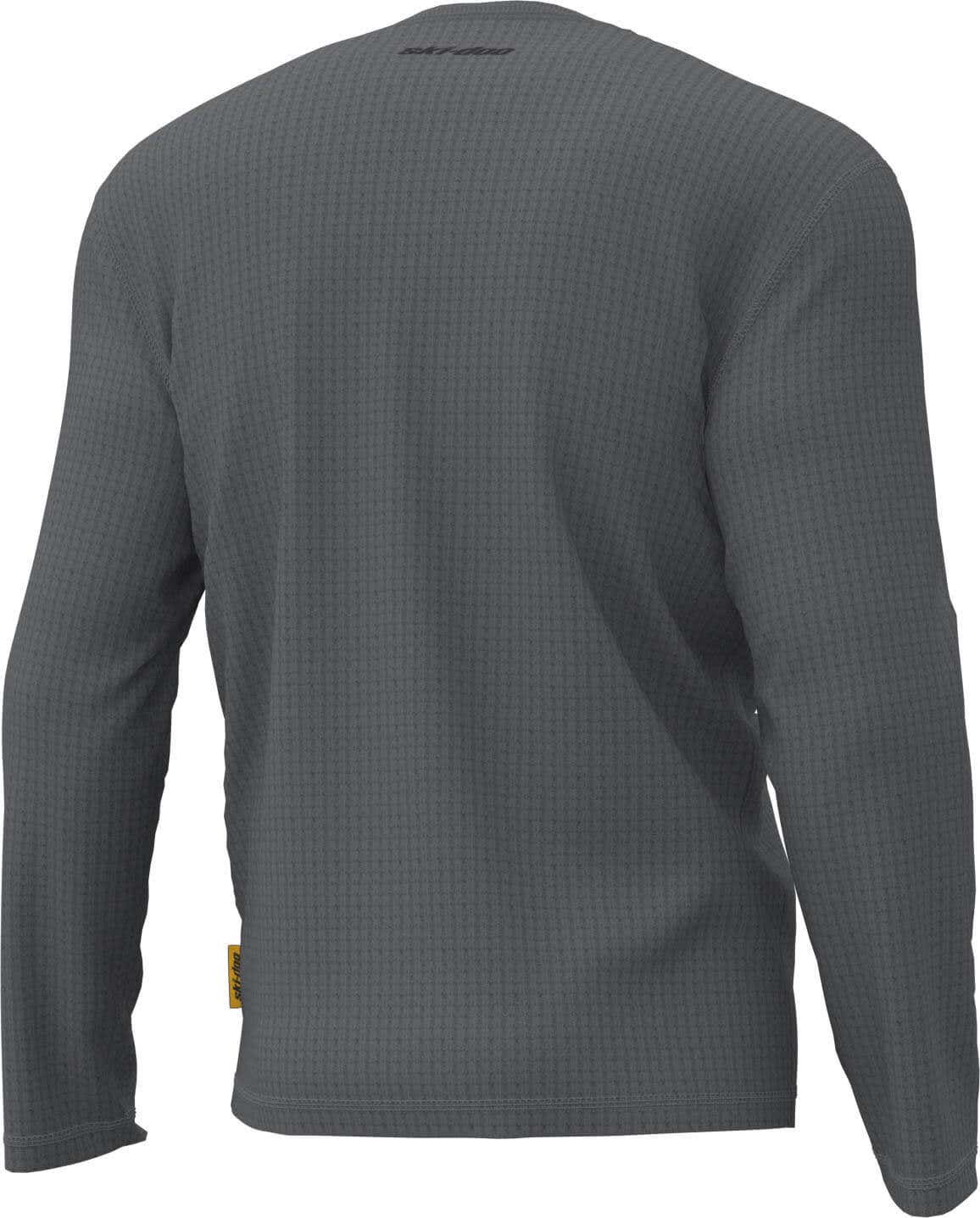 Ski-Doo Men's Waffle Knit Thermal Long Sleeve Henley - Image 6