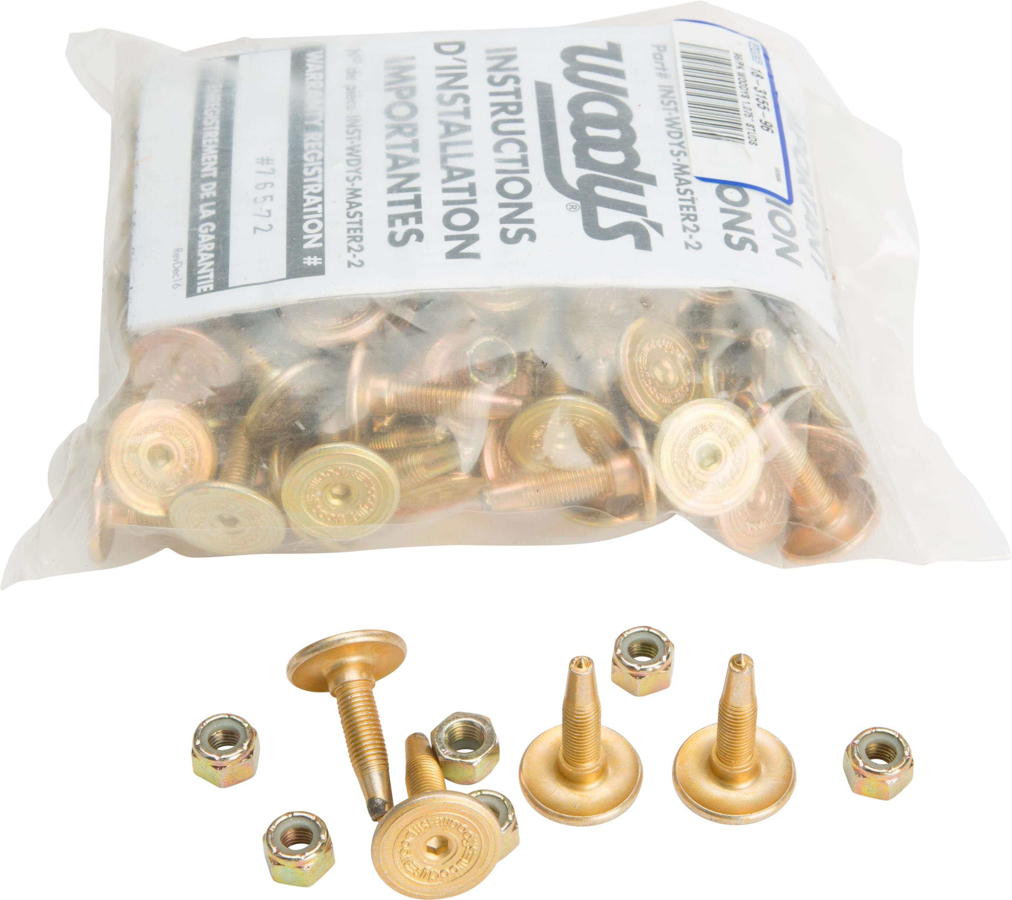 Woody's Gold Digger Carbide Traction Master Stud 96/Pk - Image 5