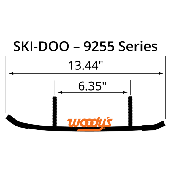 Woody's Ski-Doo 8" Ace Runner - Image 3
