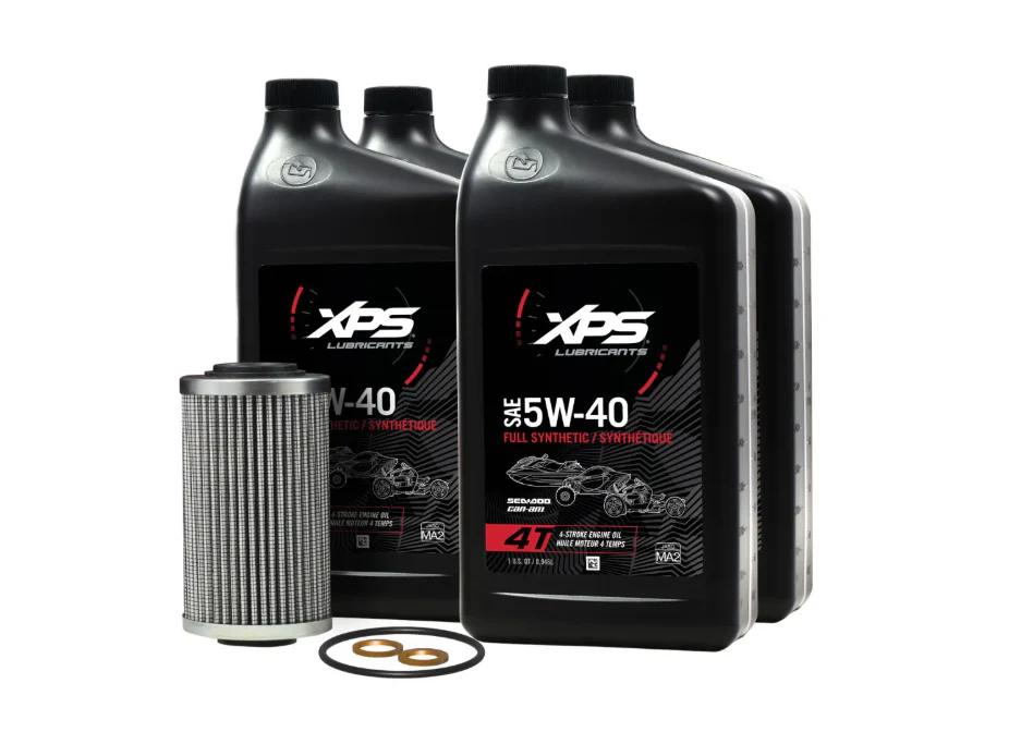 Can-Am XPS 4T 5W-40 Full Synthetic Oil Change Kit for Rotax 991 (SM5) engine SKU 9779482 - Image 2